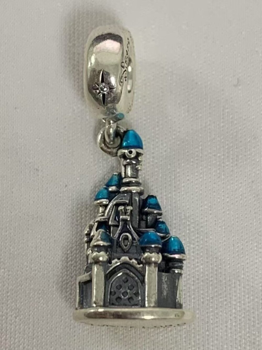 Pandora Disneyland Paris Exclusive Charm, S925 Silver Jewelry